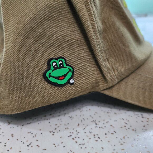 Senor Frogs Army/Military Green Brimmed Hat with Frog Themed Logo - Picture 10 of 10